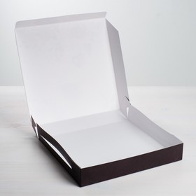 Упаковка для кондитерских изделий «Нежность», 25 × 25 × 4.5 см от Сима-ленд