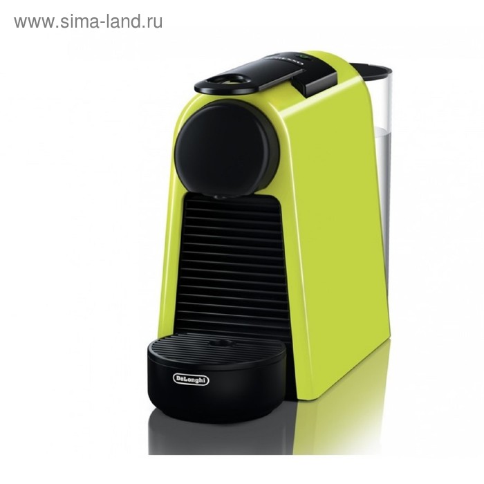 Кофемашина DeLonghi EN 85 L, капсульная, 1260 Вт, 0.8 л, чёрно-зелёная