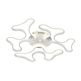 

Люстра Metallic FL356, 81Вт LED, 5670лм, 4200К, цвет белый