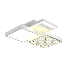 

Люстра Ice FA147, 96Вт LED, 6720лм, 3000-6400К, цвет белый, с ПДУ