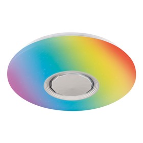 

Светильник Dance FF200, 48Вт LED, 3360лм, 3000-6400К, цвет белый, с ПДУ