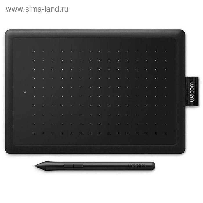 Графический планшет Wacom One CTL-672, USB, черно-красный