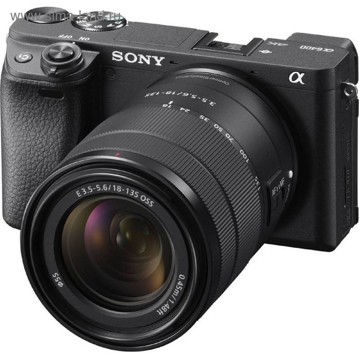 Фотоаппарат Sony Alpha A6400M, 24.2мп, 18-135мм, 4K, 3
