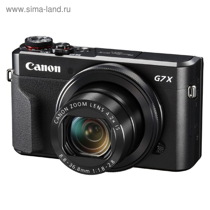 фото Фотоаппарат canon powershot g7 x markii, 20.2мп, 1080р, 3", lcd, sdxc, sdhc, wifi, черный