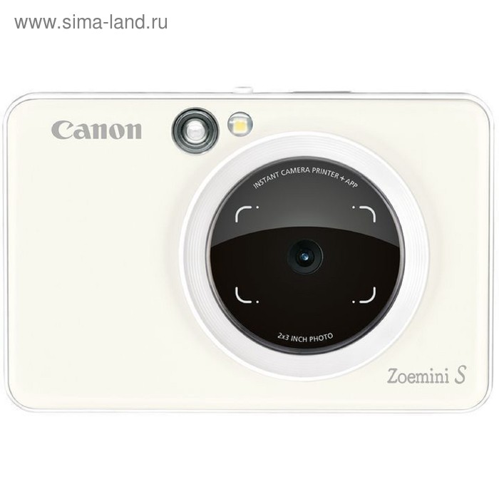 фото Фотоаппарат canon zoemini s, 8мп, microsdxc, белый