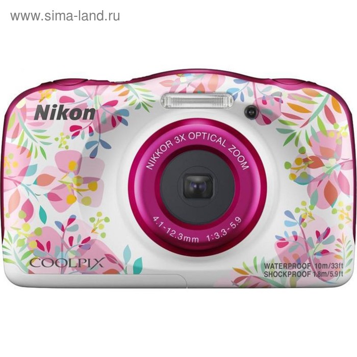 фото Фотоаппарат nikon coolpix w150, 13.2мп, 1080p, 21мб, sdxc, cmos, hdmi, wifi, микс