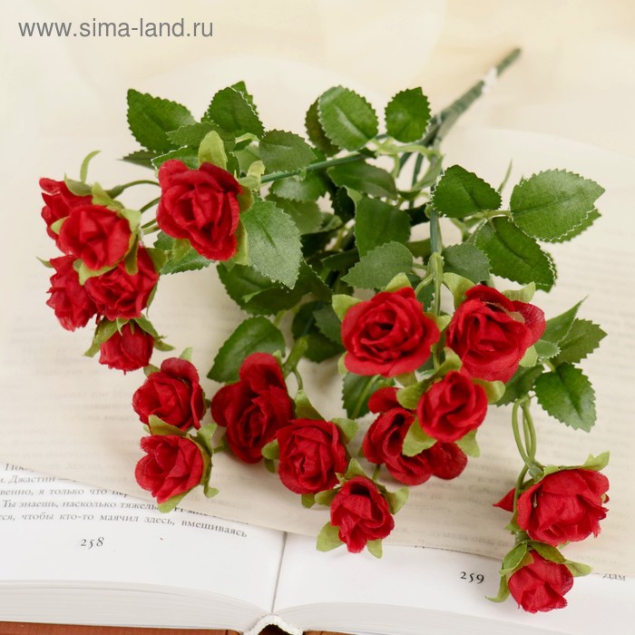 

Букет "Розочки кустовые мини" 3х21 см, микс