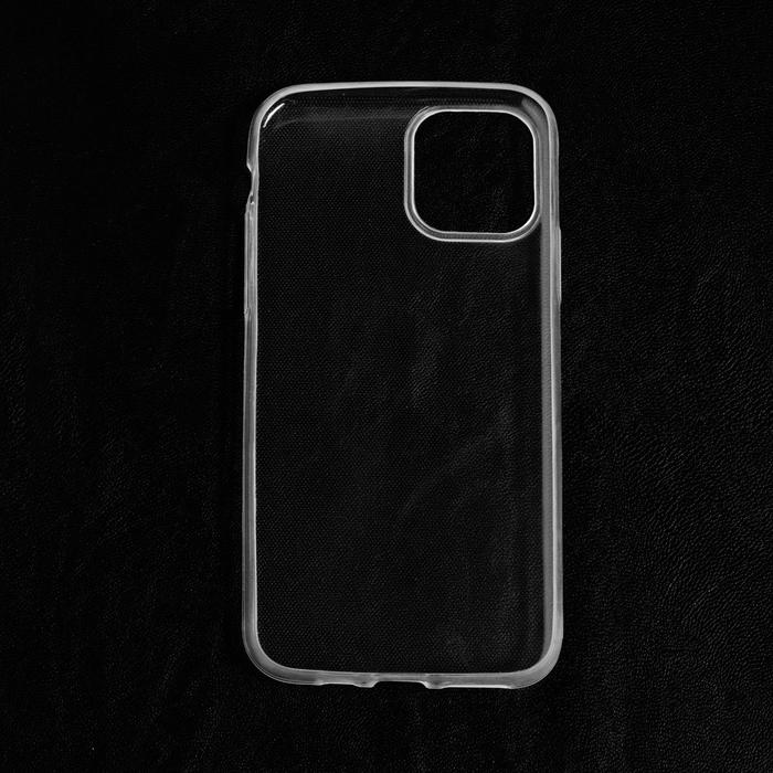 

Чехол LuazON для iPhone 11 Pro, силиконовый, тонкий, прозрачный