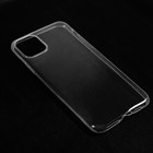 Чехол LuazON для iPhone 11 Pro Max, силиконовый, тонкий, прозрачный - Фото 4
