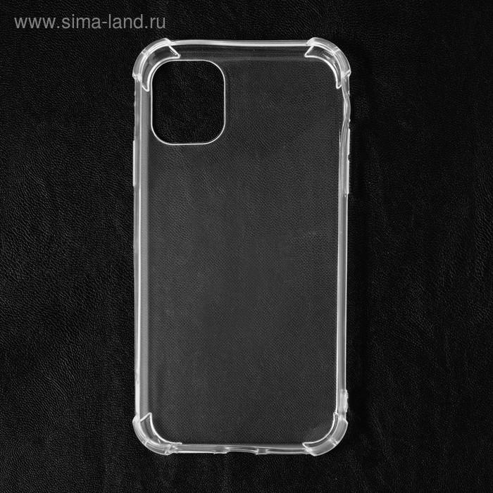 

Чехол Luazon для iPhone 11, силиконовый, противоударный, прозрачный