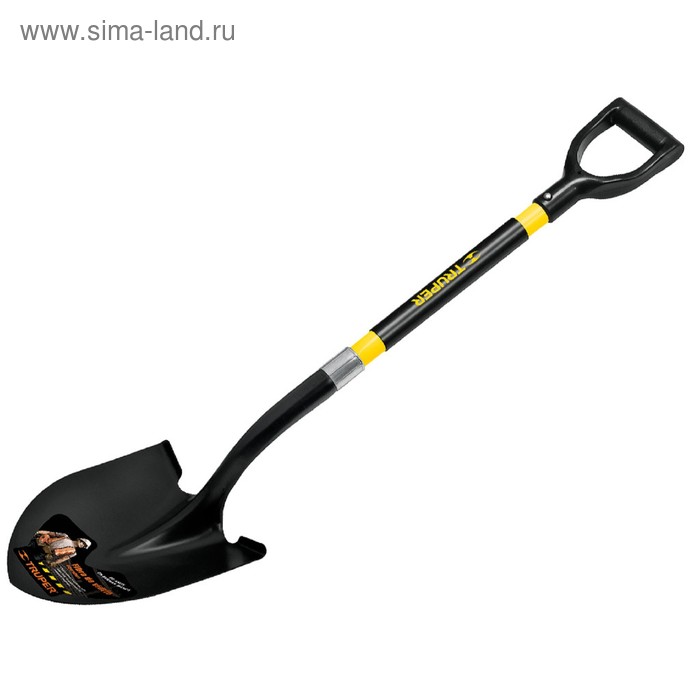 

Лопата штыковая, острая, L = 102 см, фиберглассный черенок, с ручкой