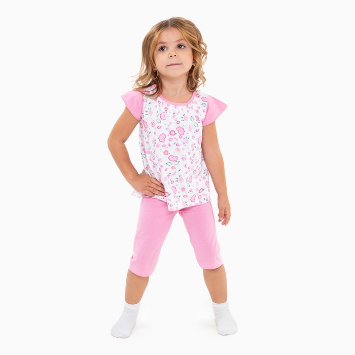 Пижама для девочки, цвет микс, рост 92-98 см (26)