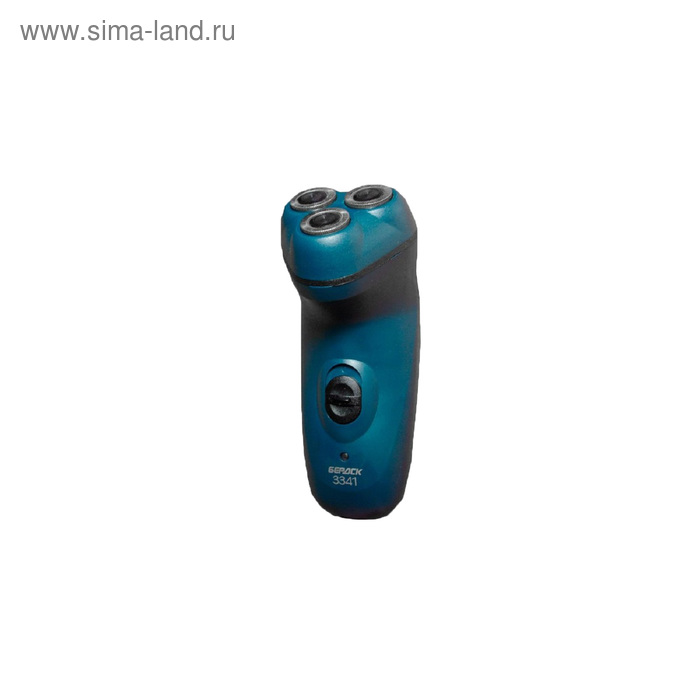 Электробритва Бердск 3341, 4.5 Вт, роторная, сухое бритьё, от сети/аккум, синяя