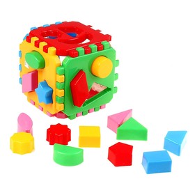Игрушка куб-сортер «Умный малыш», 24 элемента