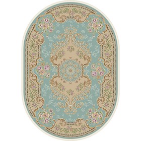 

Ковёр овальный Roxy D704, размер 160 х 220 см, цвет blue