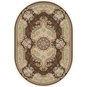 

Ковёр овальный Roxy D704, размер 160 х 220 см, цвет brown