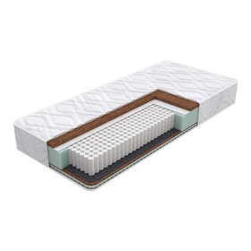 

Матрас Green Duo M/F, размер 120×190 см, высота 24 см, трикотаж