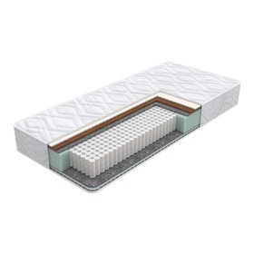 

Матрас Green Duo M/S, размер 200×200 см, высота 24 см, трикотаж