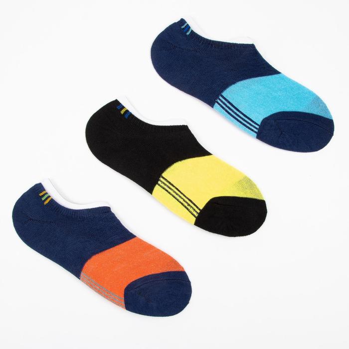 Набор носков мужских укороченных MINAKU 3 пары, размер 40-41 (27 см) фотографии
