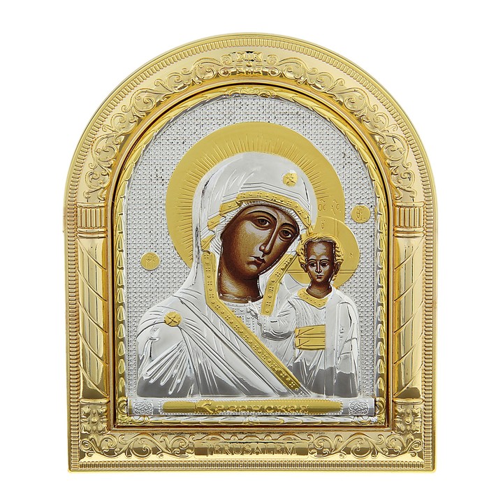 Икона "Казанской Божьей Матери" на подставке