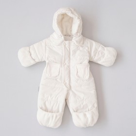 

Комбинезон «Зефир», демисезонный, рост 68-74 см, цвет молочный