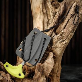 

Нож тычковый "DANGER" сталь - AUS8, рукоять - G10, 12 см