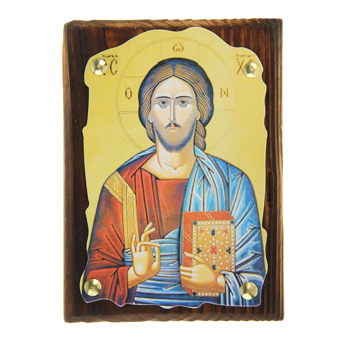 Икона "Господь Вседержитель" на подвесе