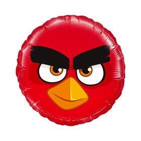 

Шар фольгированный 18" Angry Birds, круг, цвет красный