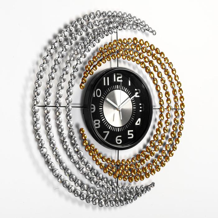 фото Часы настенные, серия: ажур, "нинбург", плавный ход, d-57 см, циферблат 22 см