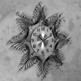 

Часы настенные, серия: Ажур, "Ольфен" d=60 см, d=22 см, 1 АА, плавный ход