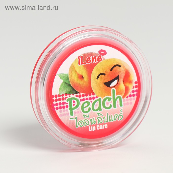 Бальзам увлажняющий для губ со вкусом персика 