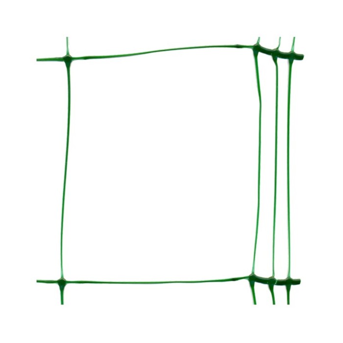 Сетка шпалерная. для огурцов, 2 × 500 м, ячейка 15 × 17 см, хаки