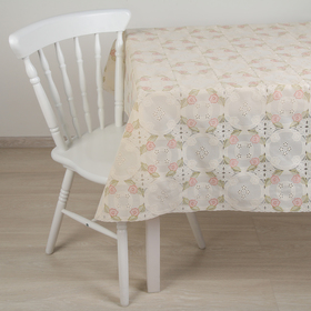 

Клеёнка ажурная Lace «Рамочка», ширина 137 см, рулон 20 метров, цвет белый