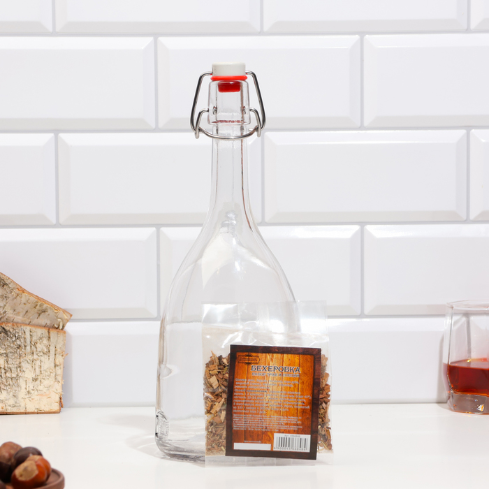 фото Набор для приготовления бехеровки, бутылка 1 л., набор приправ добропаровъ