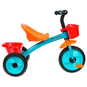 Велосипед трехколесный Micio Antic, цвет бирюзовый/оранжевый/красный от Сима-ленд