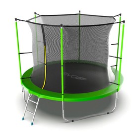 

Батут EVO JUMP Internal 10 ft, d=305 см, с внутренней сеткой и лестницей, зелёный