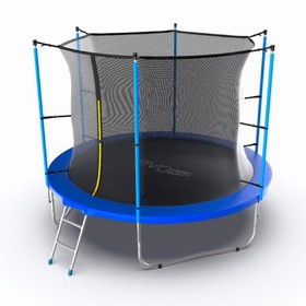 

Батут EVO JUMP Internal, d=305 см, с внутренней защитной сеткой и лестницей, цвет синий