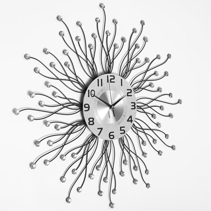 фото Часы настенные, серия: ажур, "родгау", плавный ход, d-68 см, циферблат 22 см