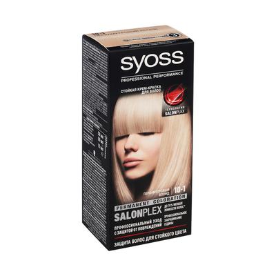 Крем-краска для волос Syoss Professional Performance 10-1 Перламутровый блонд