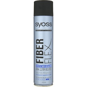 

Лак для волос Syoss Fiber Flex «Упругий объём», экстрасильная фиксация, 400 мл