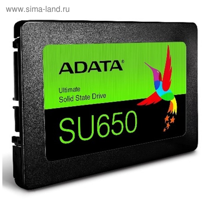 

SSD накопитель ADATA, 120Гб, SU650, TLC, 2.5", SATAIII, SLC