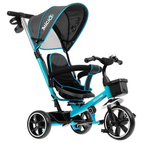 Велосипед трехколесный Micio Veloce, колеса EVA 10"/8", цвет бирюзовый от Сима-ленд