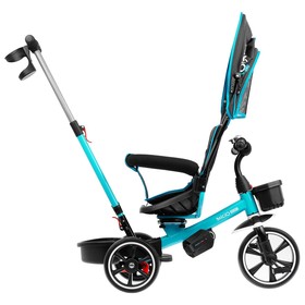 Велосипед трехколесный Micio Veloce, колеса EVA 10"/8", цвет бирюзовый от Сима-ленд