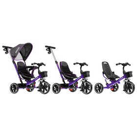 

Велосипед трехколесный Micio Veloce, колеса EVA 10"/8", цвет фиолетовый