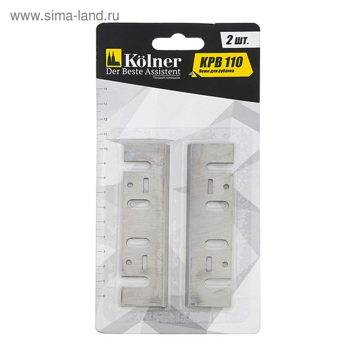 

Ножи для электрорубанка Kolner KPB 110, 110х29х3 мм, 2 шт.