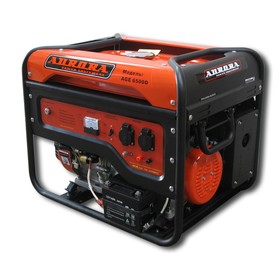 

Генератор Aurora AGE 6500 D 6773, 5.5 кВт, четырехтактный, бензиновый, электро/ручной стартер 4842