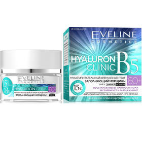 

Крем-концентрат для лица Eveline Hyaluron Clinic B5 60+, мультипитательный, 50 мл