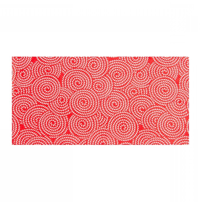 фото Повязка трикотажная, цвет красный, размер 24х49 rossini