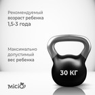 Велосипед трехколесный Micio Gioia, колеса EVA 10"/8", цвет фиолетовый - Фото 3