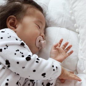 

Утеплённый комбинезон с открытой ножкой Sleep and Play «Кляксы», рост 56 см